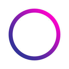 ellipse gradient icon