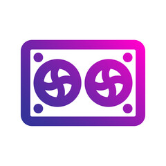 cooler gradient icon