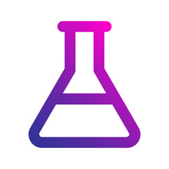 flask gradient icon