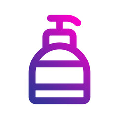 hand soap gradient icon