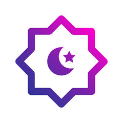 islam gradient icon