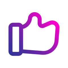like gradient icon