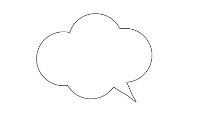 Speech bubble