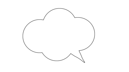 Speech bubble