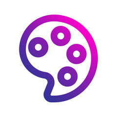 palette gradient icon