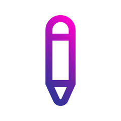 pencil gradient icon