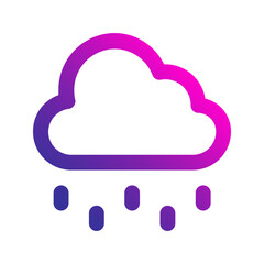 rain gradient icon