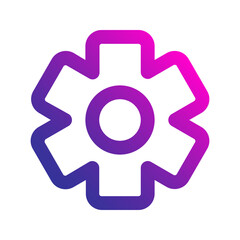 settings gradient icon