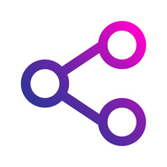 share gradient icon