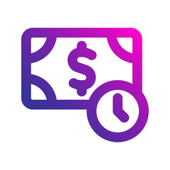 transaction gradient icon