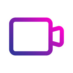 video camera gradient icon