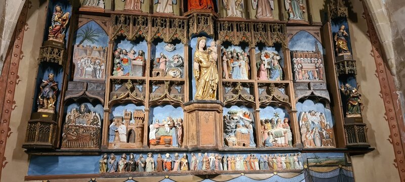 Grand retable de l'&eacute;glise Notre-Dame de Laval
