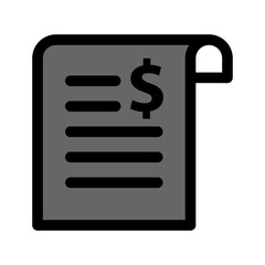 Bill icon PNG