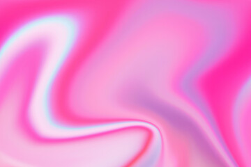 Pink purple abstract wallpaper smooth marbled waves colorful background painting texture banner. Beautiful 4K soft noise holo gradient background. Vibrant pink colors, rainbow color swirls.