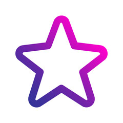 star gradient icon