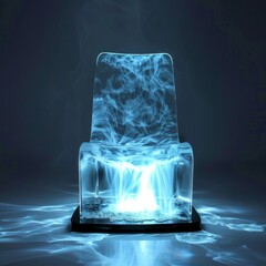 Quantum lamp illuminates Atlantis chair ancient secrets of water flow revealed