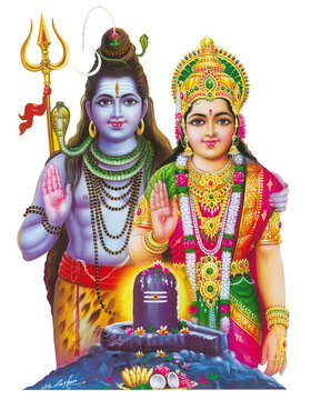 God Shiva Parvathi