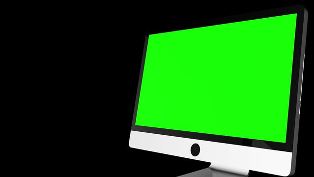 Laptop mockup with green screen display series for app commercials, mockup show cases, mobile Website Presentations	