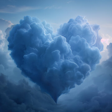 Hearted sky