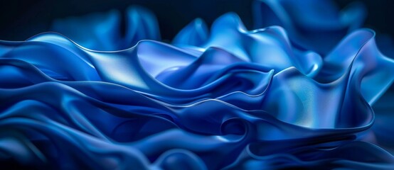 Obraz premium blue abstract background