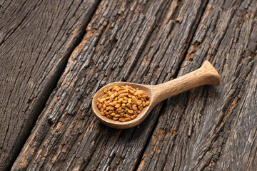 Organic fenugreek bean seeds - Methi Dana