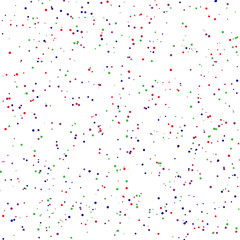 A colorful confetti glitter dot texture design element.