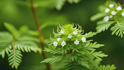 Hemlock (Tsuga spp.) Generative AI.