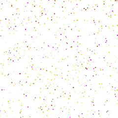 A colorful confetti glitter dot texture design element.