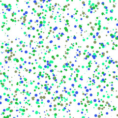 A colorful confetti glitter dot texture design element.