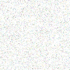 A colorful confetti glitter dot texture design element.