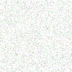 A colorful confetti glitter dot texture design element.