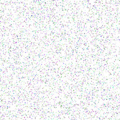 A colorful confetti glitter dot texture design element.