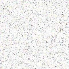A colorful confetti glitter dot texture design element.