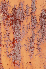 Old rusty metal background