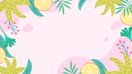 Colorful colourful vector floral hello spring concept background © SyahCreation