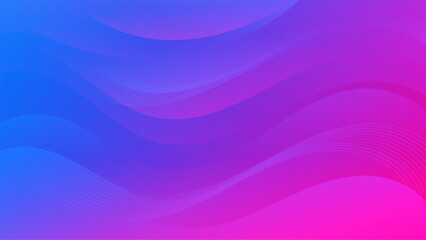 Obraz premium Abstract purple blue Background with Wavy Shapes. flowing and curvy shapes. This asset is suitable for website backgrounds, flyers, posters, and digital art projects.