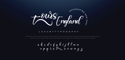 Abstract modern urban alphabet fonts. Typography sport, technology, fashion, digital, future creative logo font. vector illustration - obrazy, fototapety, plakaty