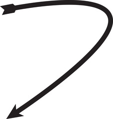 Curved Arrow Symbol