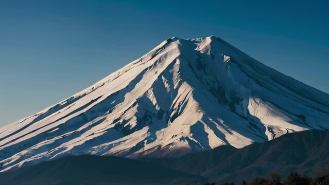 aesthetic view of Mount Fuji