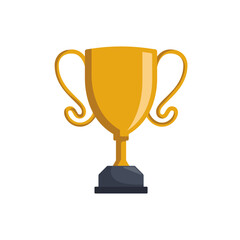 trophy icon design vector template