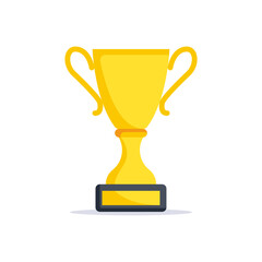 trophy icon design vector template