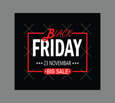 Creative black Friday sale poster vector image
