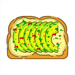 illustration of Toast