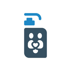 dog bath icon vector illustration
