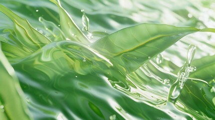 Neem Elixir: Experience the refreshing essence of neem leaves in their fluid, calming form.