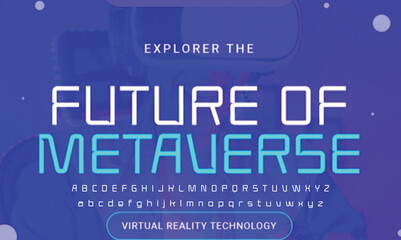 Sport Modern Alphabet Font. Typography urban style fonts for technology, digital, movie logo design. vector illustration