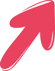 Doodle Turn Up Arrow
