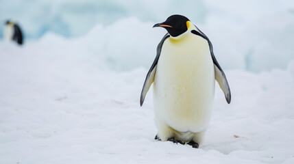 Obraz premium Emperor penguin in the Antarctic