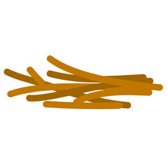 pile of dry twigs
