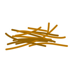 pile of dry twigs